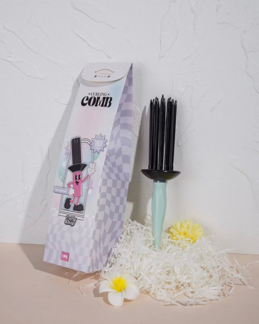 Mint Curling Comb