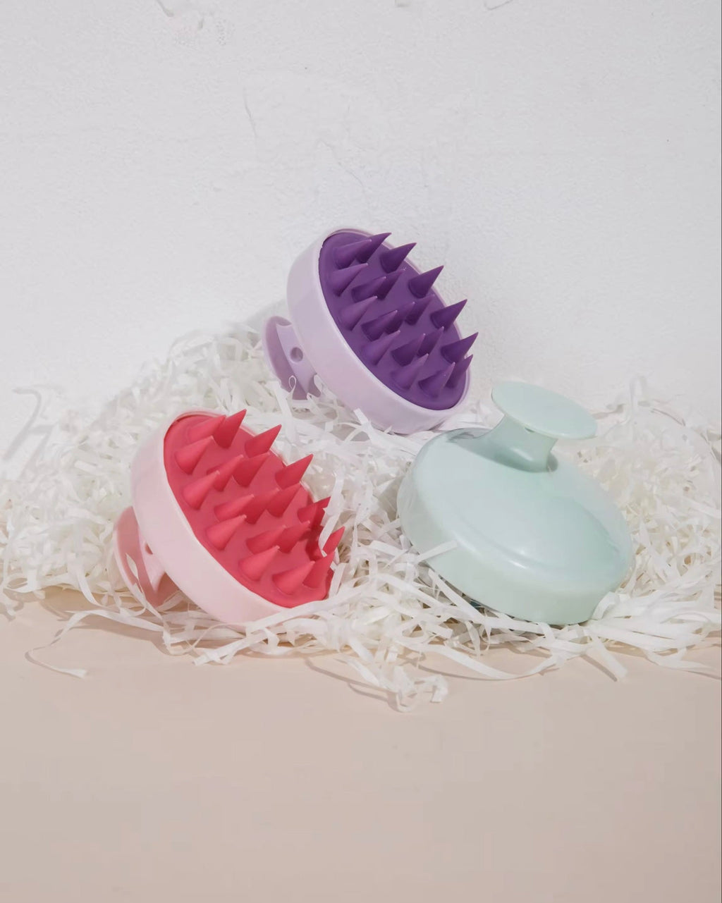 Teal Scalp Massager
