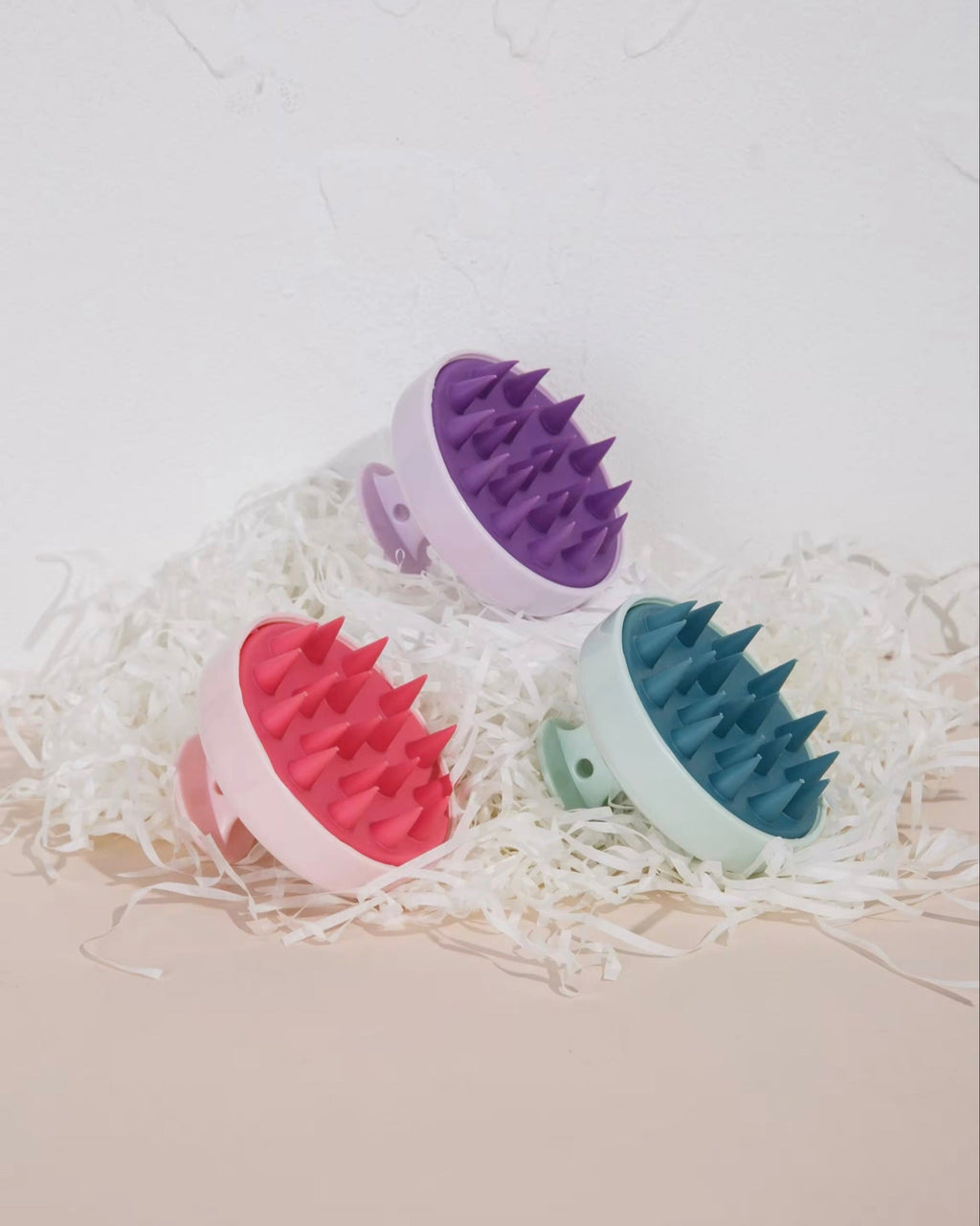 Teal Scalp Massager