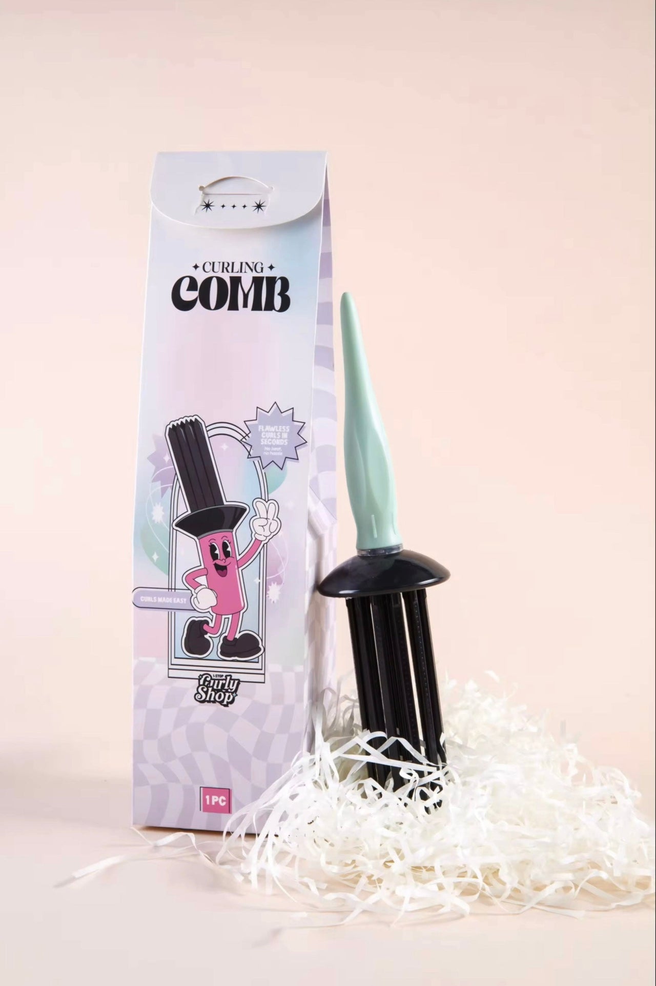 Mint Curling Comb