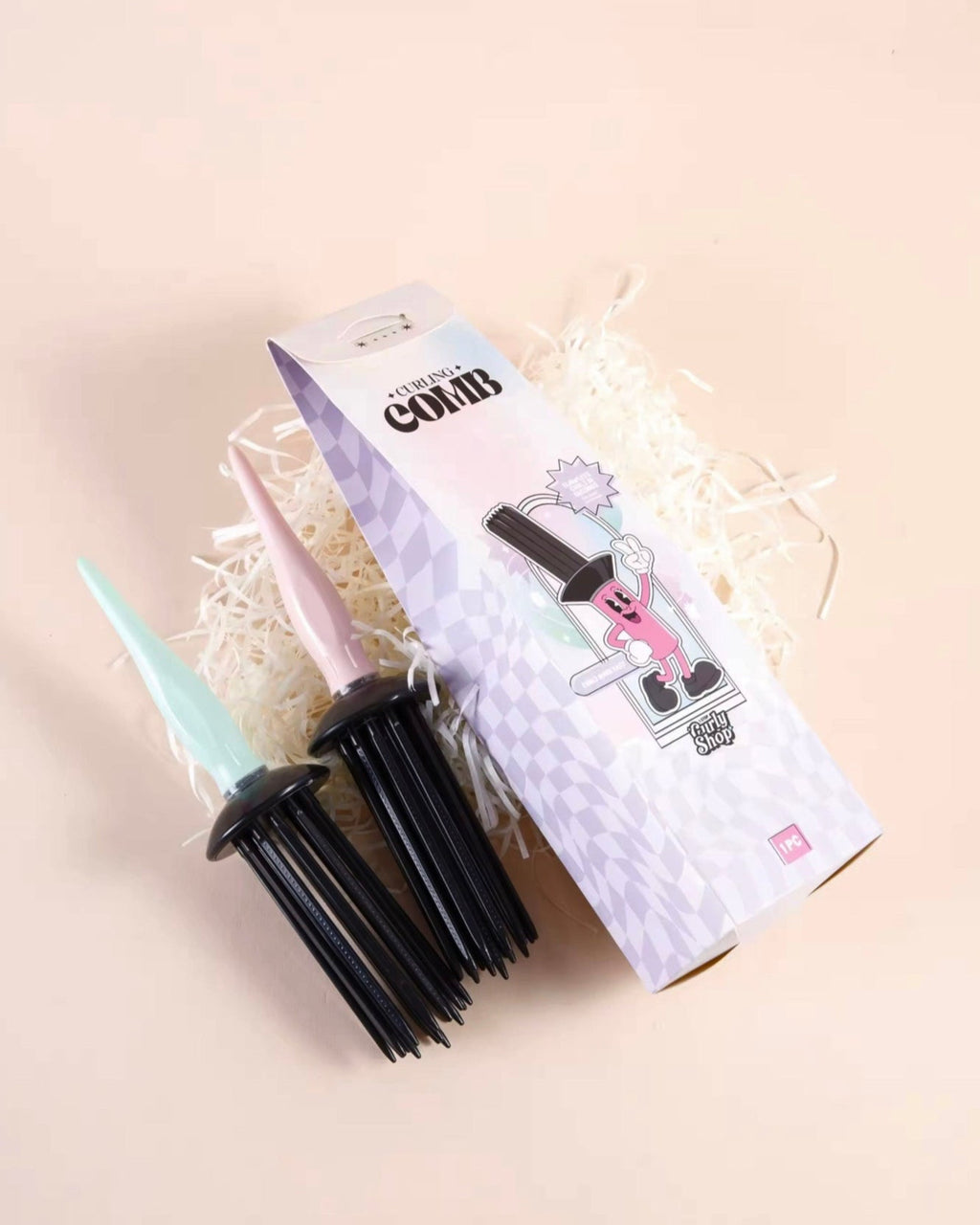Mint Curling Comb